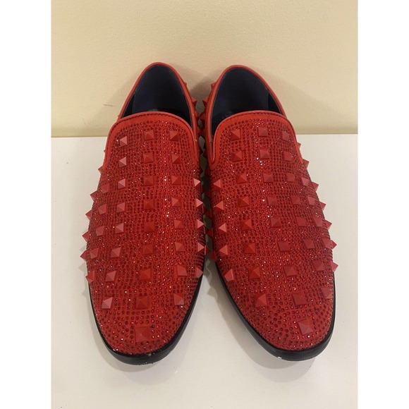 Jump Newyork Francisco All-over Pyramid Ornament Detail Dress Loafers Men Size 8 main image 6